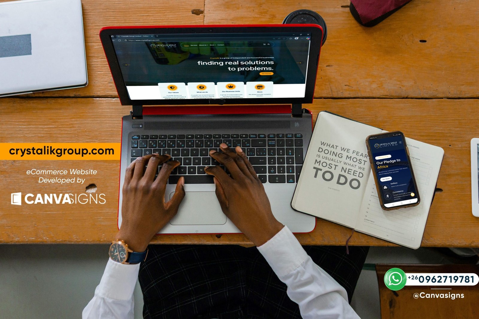 CANVASIGNS web design